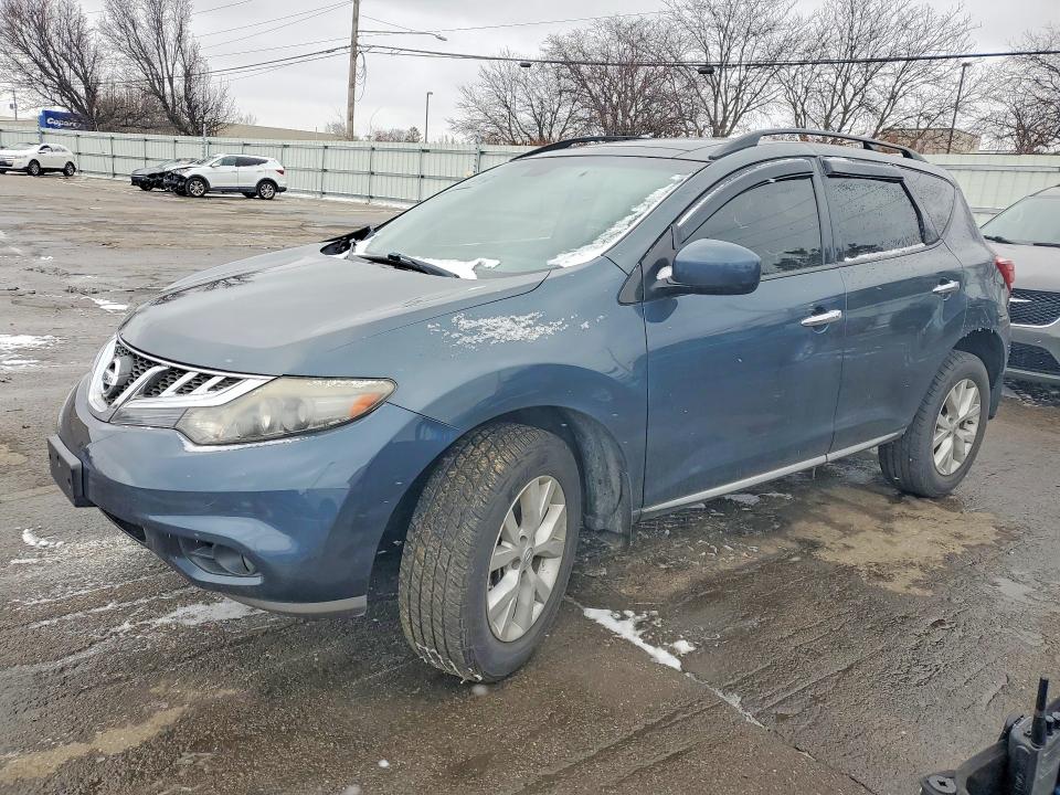 2014 Nissan Murano მანქანა იყიდება აუქციონზე, vin: JN8AZ1MW3EW515498, აუქციონის ნომერი: 78507965