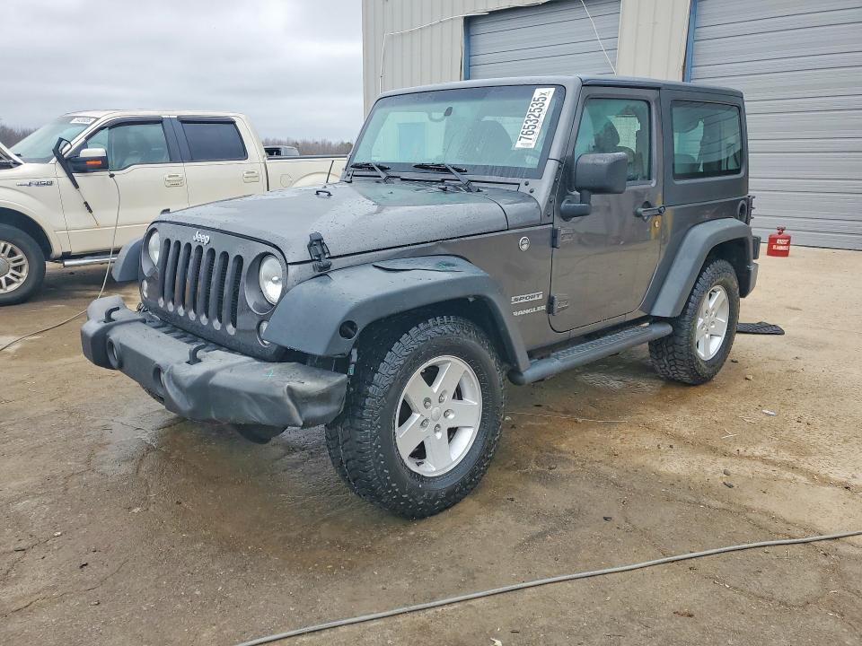 76532535 :رقم المزاد ، 1C4AJWAG8HL560424 vin ، 2017 Jeep Wrangler مزاد بيع