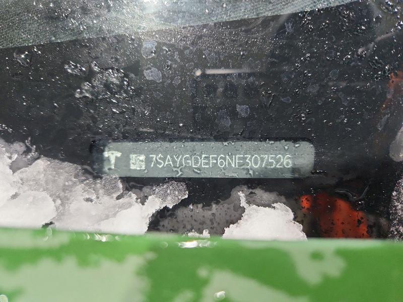 Продаж на аукціоні авто 2022 Tesla Model Y, vin: 7SAYGDEF6NF307526, номер лоту: 76403955