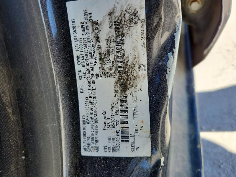 Aukcja sprzedaży 2018 Ford Fiesta, vin: 3FADP4EJ0JM117054, numer aukcji: 76433365