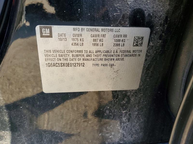 Продажа на аукционе авто 2014 Cadillac Ats Perfor, vin: 1G6AC5SX0E0127912, номер лота: 76629035