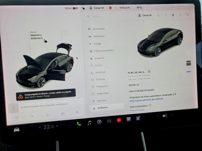 Продажа на аукционе авто 2018 Tesla Model 3, vin: 5YJ3E1EB7JF144355, номер лота: 76749075