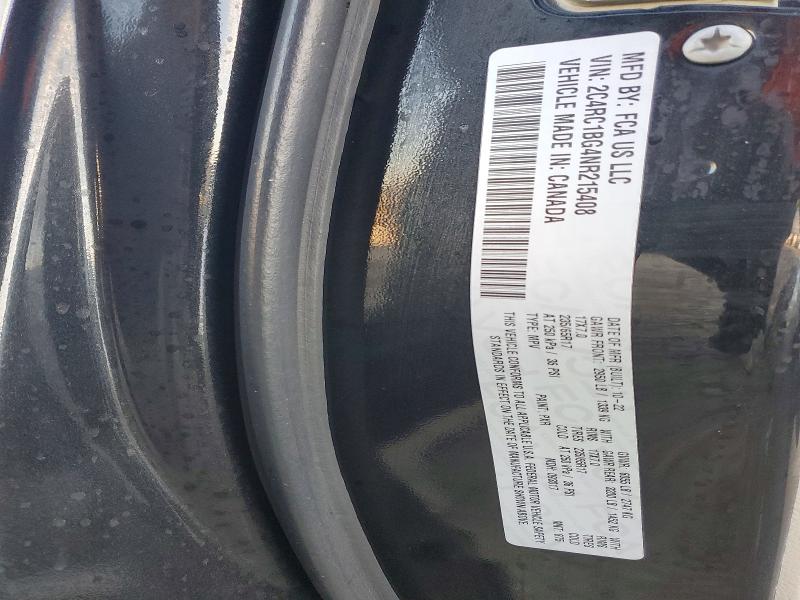 76358915 :رقم المزاد ، 2C4RC1BG4NR215408 vin ، 2022 Chrysler Pacifica مزاد بيع