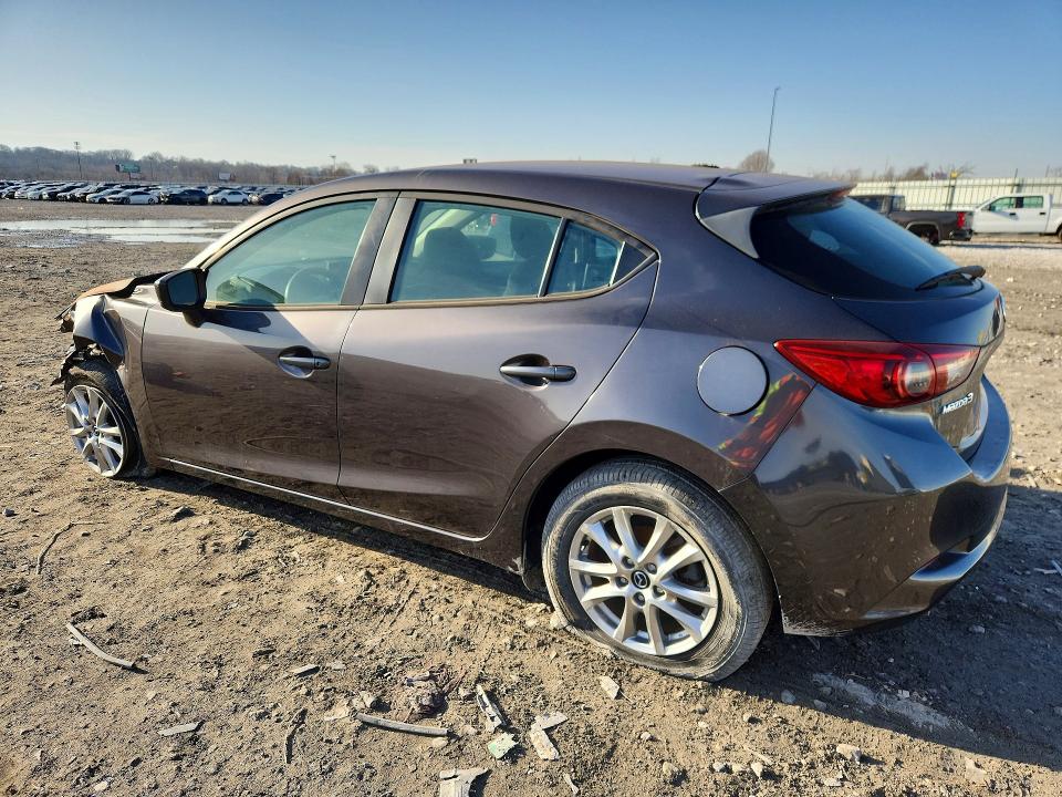 2017 Mazda 3 მანქანა იყიდება აუქციონზე, vin: 3MZBN1K72HM117482, აუქციონის ნომერი: 77576655