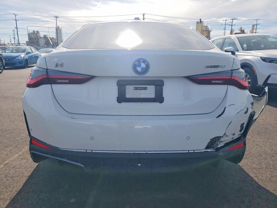 78189805 :رقم المزاد ، WBY23HD02SFU11715 vin ، 2025 Bmw I4 مزاد بيع