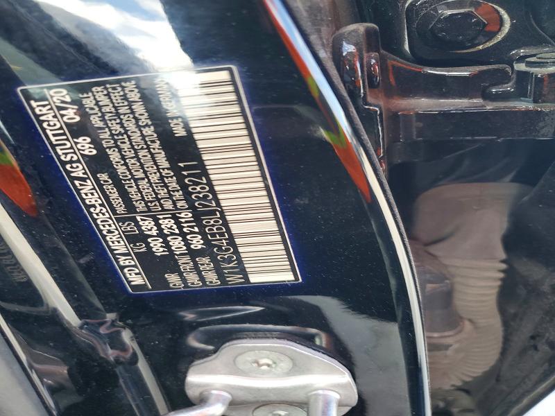 Продажа на аукционе авто 2020 Mercedes-benz A, vin: W1K3G4EB8LJ238211, номер лота: 75949715