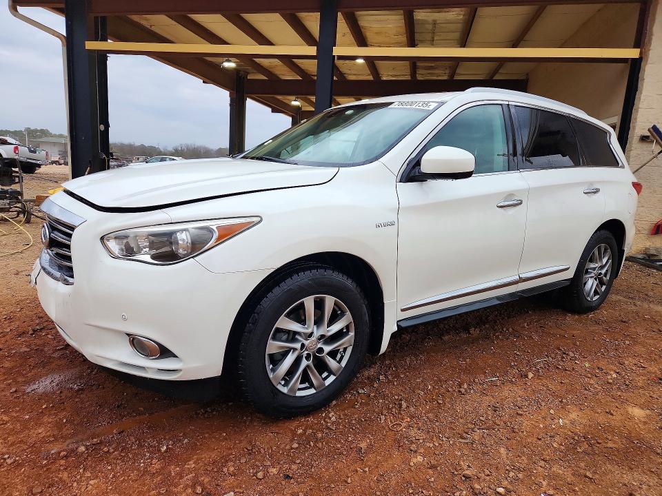 Aukcja sprzedaży 2014 Infiniti Qx60 Hybrid, vin: 5N1CL0MN4EC546196, numer aukcji: 78800135
