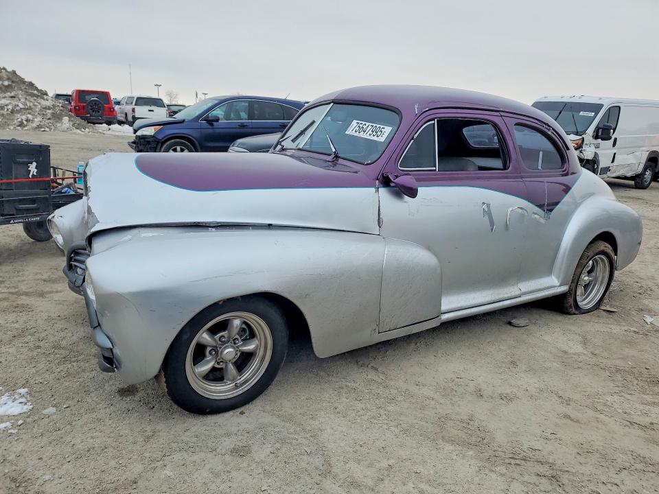 1946 Chevrolet Style Mast მანქანა იყიდება აუქციონზე, vin: 5DJJ30506, აუქციონის ნომერი: 75647995