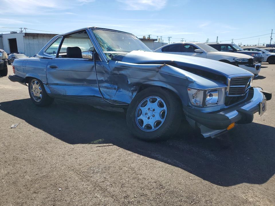 78977265 :رقم المزاد ، WDBBA48D6HA064052 vin ، 1987 Mercedes-benz 560 مزاد بيع