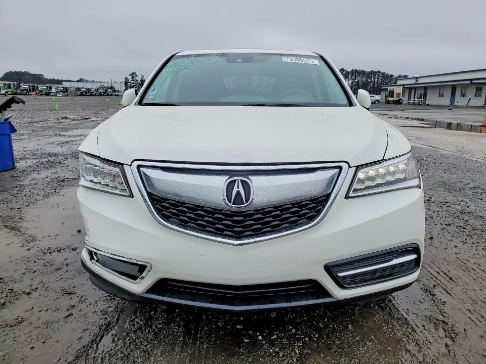 Aukcja sprzedaży 2016 Acura Mdx, vin: 5FRYD4H40GB038022, numer aukcji: 79350515