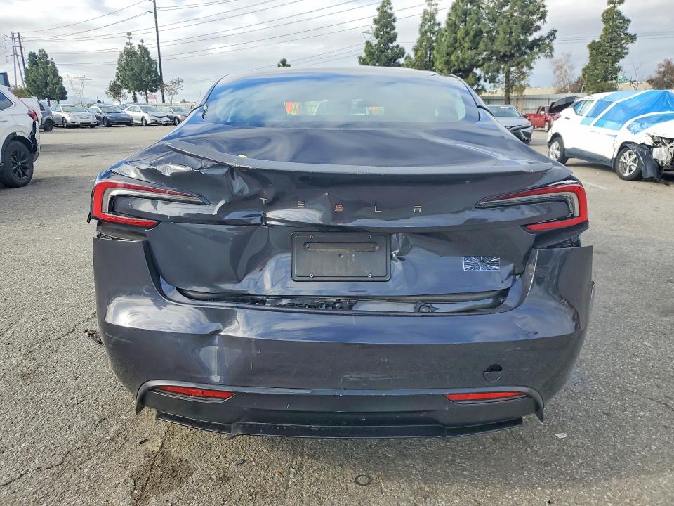 2024 Tesla Model 3 მანქანა იყიდება აუქციონზე, vin: 5YJ3E1ET3RF806792, აუქციონის ნომერი: 78189795