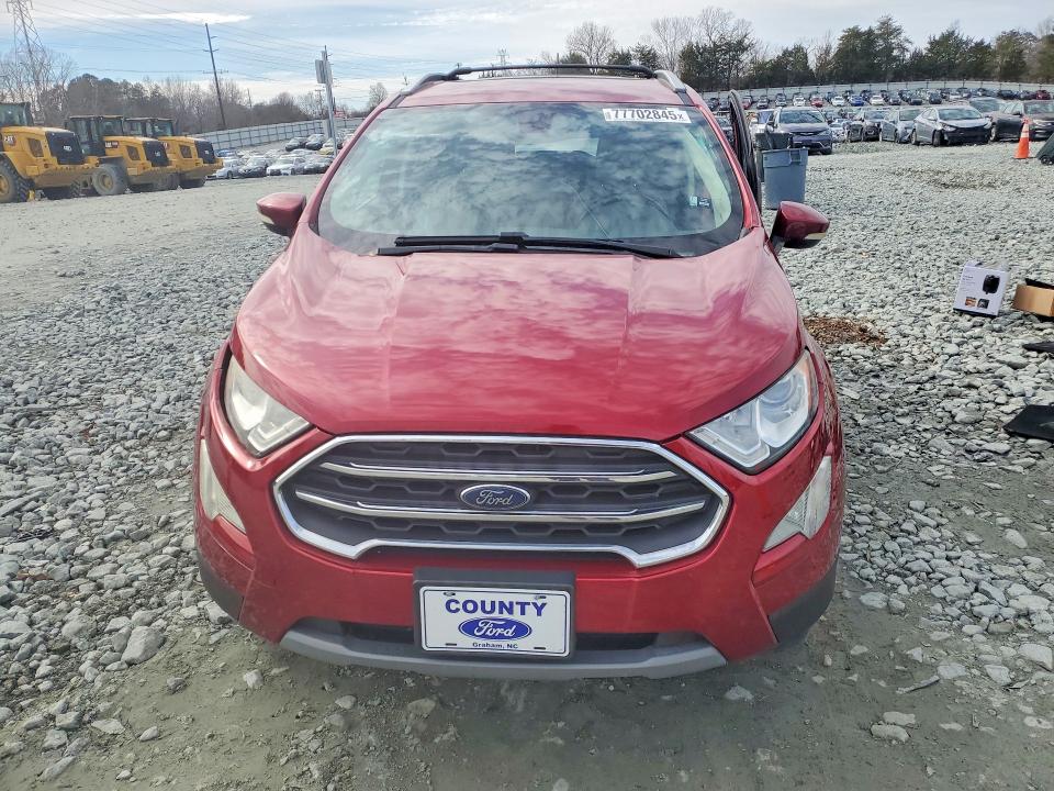 Продажа на аукционе авто 2018 Ford Ecosport, vin: MAJ6P1WL1JC190748, номер лота: 77702845