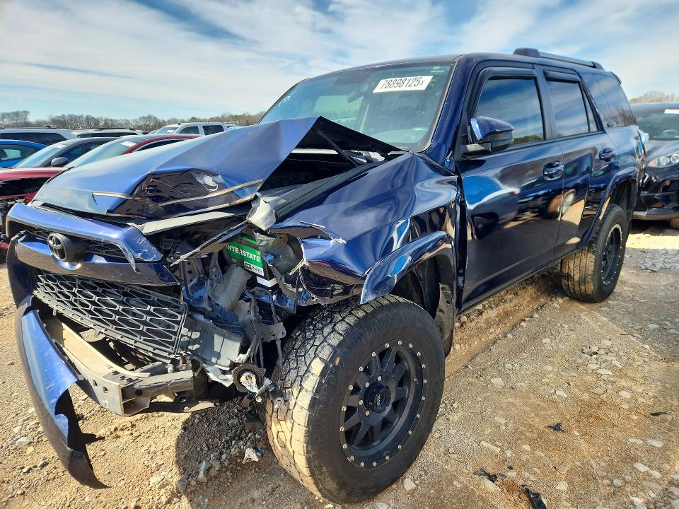 78898125 :رقم المزاد ، JTEZU5JR2K5198250 vin ، 2019 Toyota 4runner مزاد بيع