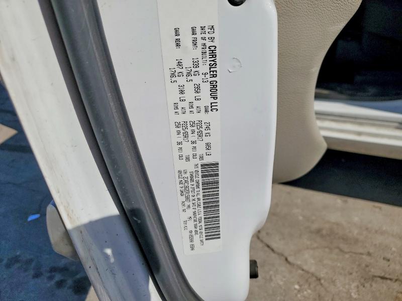 Продажа на аукционе авто 2014 Chrysler Town & Country, vin: 2C4RC1BG2ER158027, номер лота: 79233445