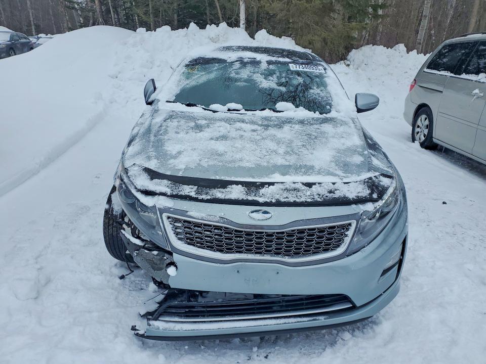 2014 Kia Optima Hybrid მანქანა იყიდება აუქციონზე, vin: KNAGN4AD3E5077140, აუქციონის ნომერი: 77340935