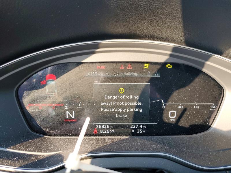 2022 Audi Sq5 მანქანა იყიდება აუქციონზე, vin: WA1B4AFY0N2095908, აუქციონის ნომერი: 76428625