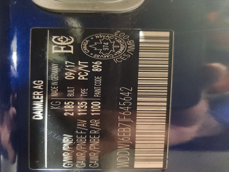 Aukcja sprzedaży 2018 Mercedes-benz C, vin: WDDWJ6EB7JF645642, numer aukcji: 78886925