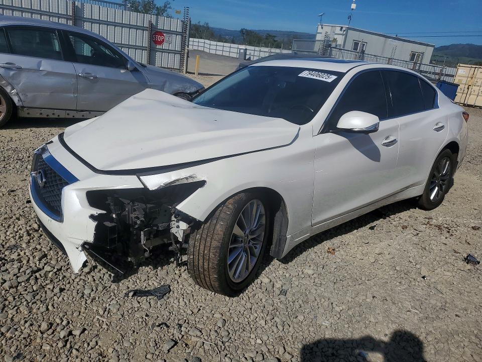 Auction sale of the 2021 Infiniti Q50, vin: JN1EV7BP1MM703974, lot number: 79406025
