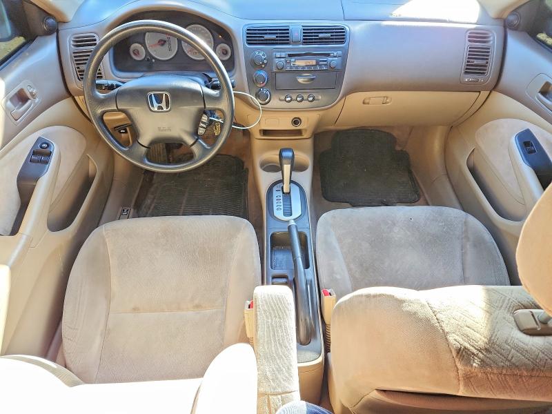 2002 Honda Civic მანქანა იყიდება აუქციონზე, vin: 1HGEM22502L813162, აუქციონის ნომერი: 76891855