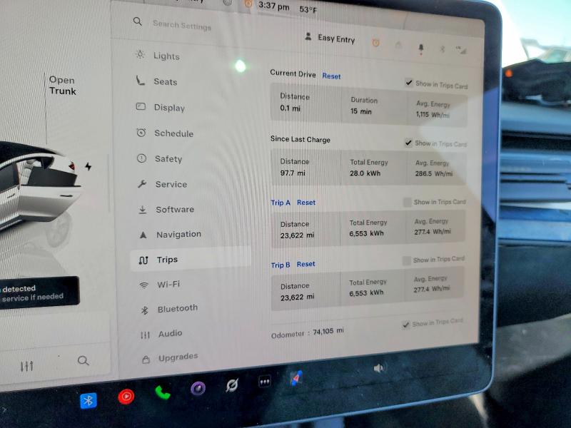 2022 Tesla Mdl 3 მანქანა იყიდება აუქციონზე, vin: 5YJ3E1EB9NF234581, აუქციონის ნომერი: 78137545