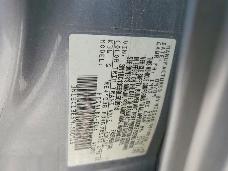 Aukcja sprzedaży 2009 Nissan Versa, vin: 3N1BC13E59L500915, numer aukcji: 76395285