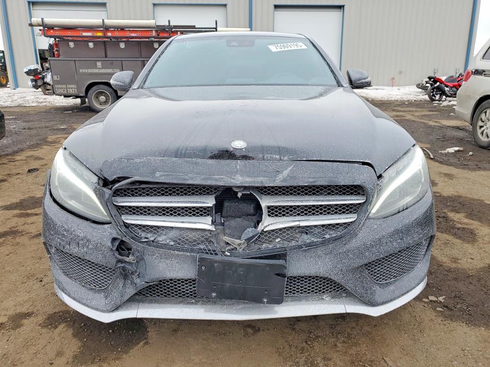75909195 :رقم المزاد ، 55SWF4KB5HU205548 vin ، 2017 Mercedes-benz C مزاد بيع