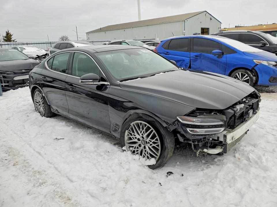 2023 Genesis G70 მანქანა იყიდება აუქციონზე, vin: KMTG34TA6PU120617, აუქციონის ნომერი: 75286395