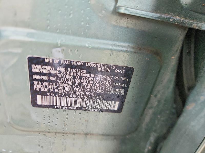 Продажа на аукционе авто 2017 Subaru Forester, vin: JF2SJAAC4HH456666, номер лота: 78820105