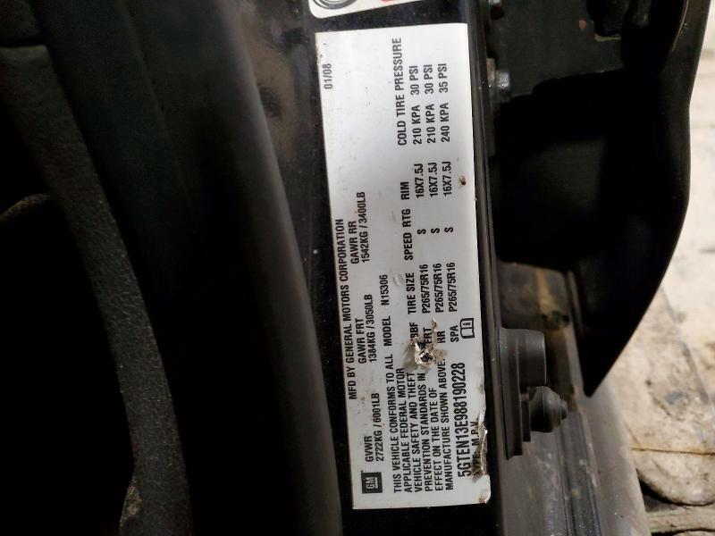 Aukcja sprzedaży 2008 Hummer H3, vin: 5GTEN13E988190228, numer aukcji: 77990635