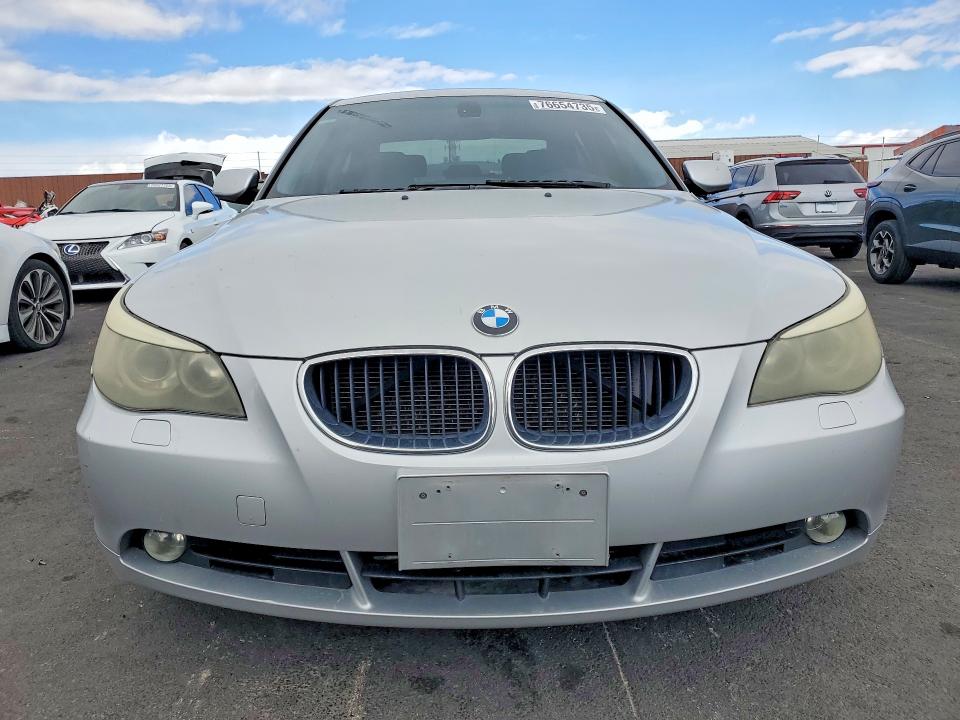 2006 Bmw 525 მანქანა იყიდება აუქციონზე, vin: WBANE53516CK84898, აუქციონის ნომერი: 76654735