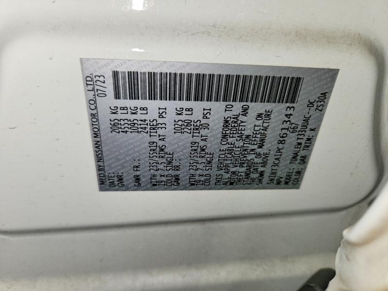 Aukcja sprzedaży 2023 Nissan Rogue, vin: 5N1BT3CA1PC861343, numer aukcji: 77017975