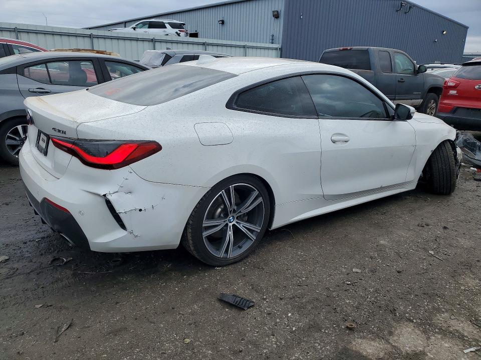 2021 Bmw 430xi მანქანა იყიდება აუქციონზე, vin: WBA73AP08MCF96674, აუქციონის ნომერი: 77681005