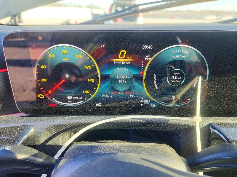 2022 Mercedes-benz Cla მანქანა იყიდება აუქციონზე, vin: W1K5J4GB5NN320884, აუქციონის ნომერი: 76956315
