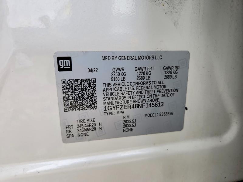 Продажа на аукционе авто 2022 Cadillac Xt4, vin: 1GYFZER48NF145613, номер лота: 76697505