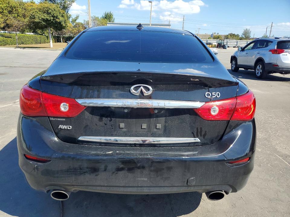2015 Infiniti Q50 მანქანა იყიდება აუქციონზე, vin: JN1BV7AR1FM402386, აუქციონის ნომერი: 78004705