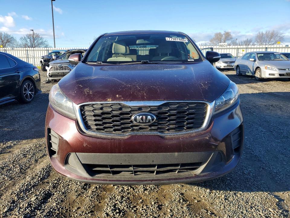 77987465 :رقم المزاد ، 5XYPG4A52KG467459 vin ، 2019 Kia Sorento مزاد بيع
