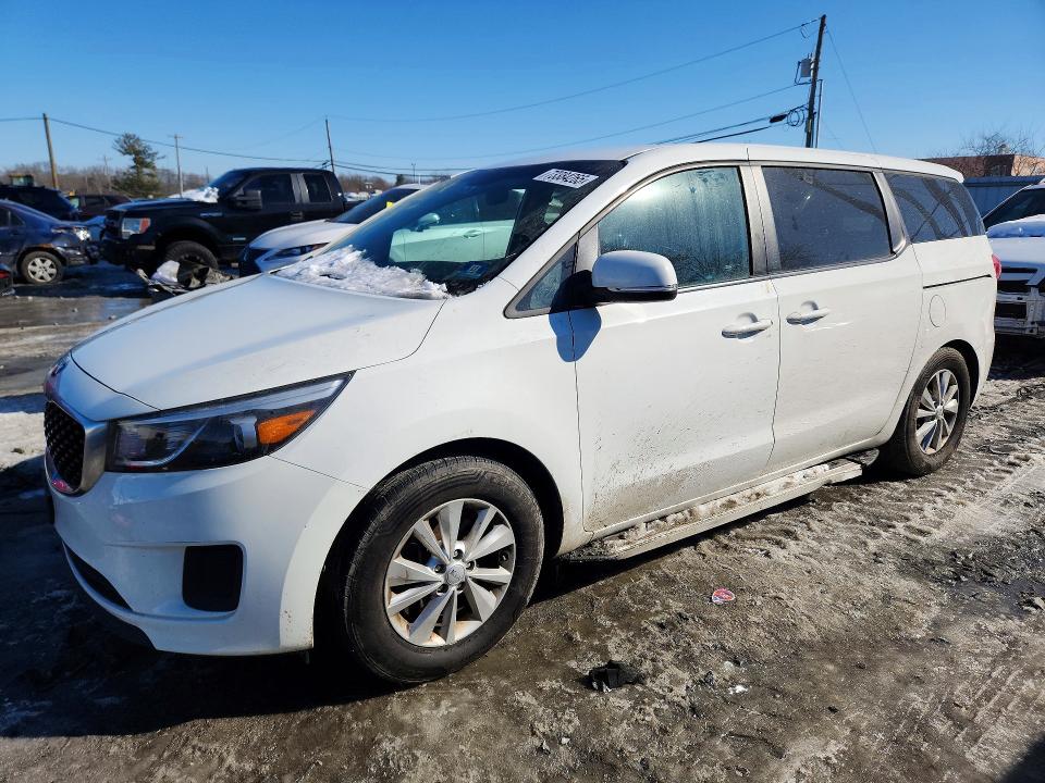 2018 Kia Sedona Lx მანქანა იყიდება აუქციონზე, vin: KNDMB5C18J6381981, აუქციონის ნომერი: 73384265
