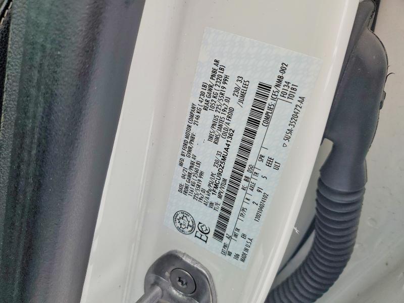 Продаж на аукціоні авто 2021 Ford Escape, vin: 1FMCU9DZ5MUA41362, номер лоту: 78117035