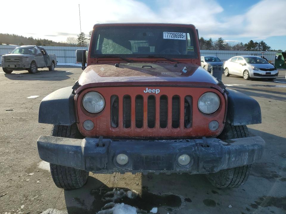 Продажа на аукционе авто 2014 Jeep Wrangler Unlimited, vin: 1C4BJWDG9EL202650, номер лота: 77206595
