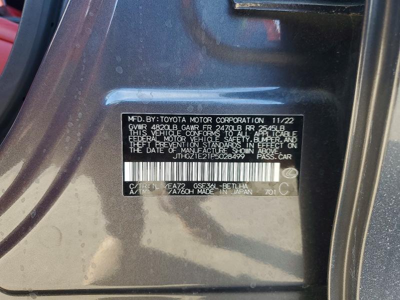 Aukcja sprzedaży 2023 Lexus Is, vin: JTHGZ1E21P5028499, numer aukcji: 77216085