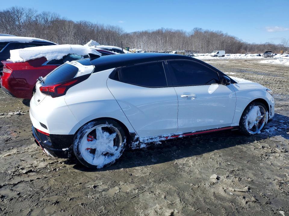 2021 Hyundai Veloster N მანქანა იყიდება აუქციონზე, vin: KMHT36AH6MU010389, აუქციონის ნომერი: 78212625