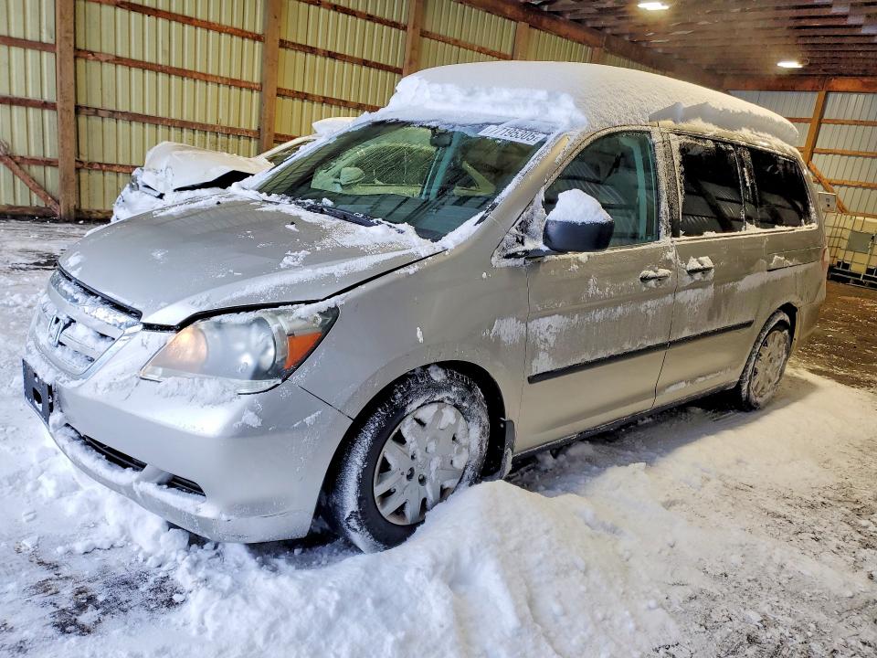 77195305 :رقم المزاد ، 5FNRL38247B511146 vin ، 2007 Honda Odyssey مزاد بيع