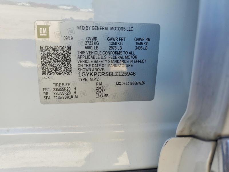 Продаж на аукціоні авто 2020 Cadillac Xt6, vin: 1GYKPCRS8LZ125946, номер лоту: 79250105