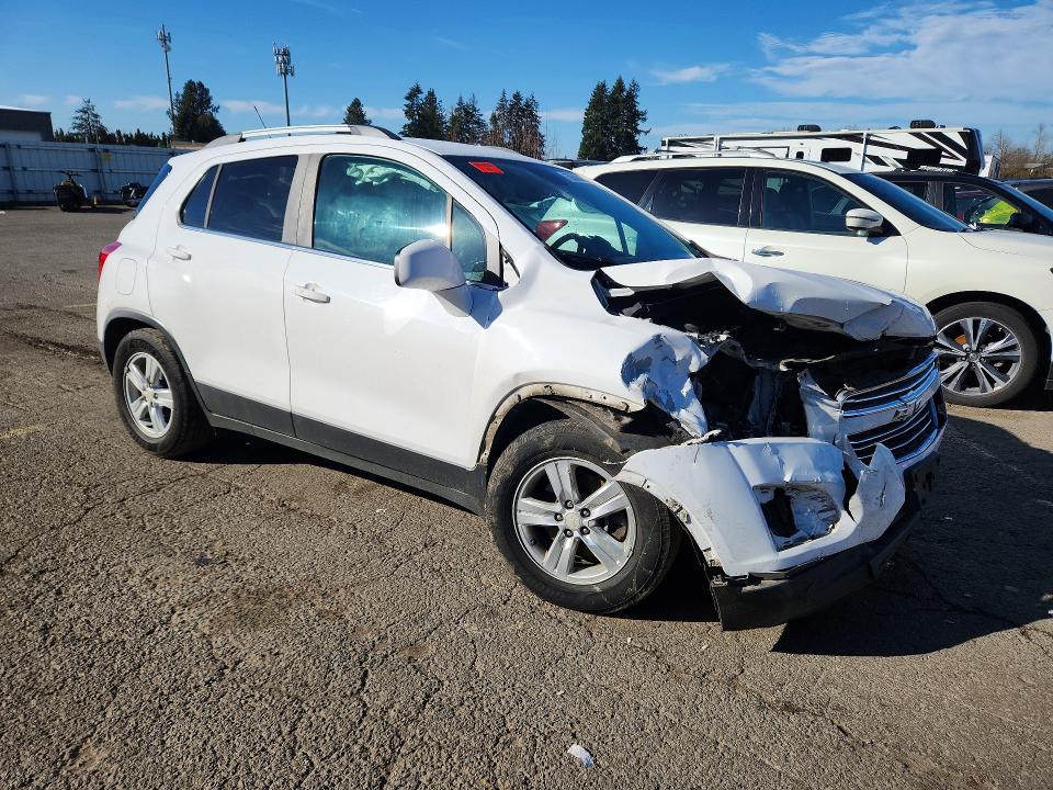 75859845 :رقم المزاد ، 3GNCJLSB0GL126924 vin ، 2016 Chevrolet Trax مزاد بيع