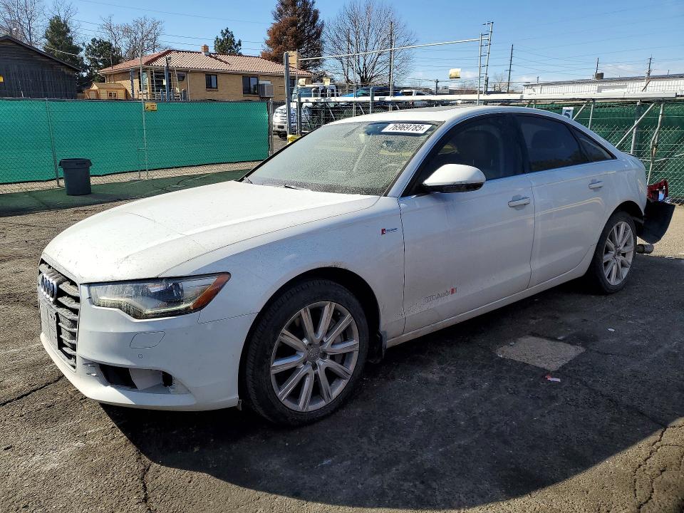 2013 Audi A6 მანქანა იყიდება აუქციონზე, vin: WAUGGAFC0DN078334, აუქციონის ნომერი: 76969785