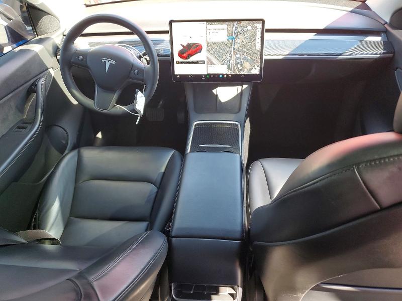 78973745 :رقم المزاد ، 5YJYGAEE8MF266754 vin ، 2021 Tesla Model Y مزاد بيع