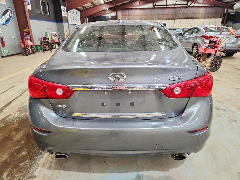 77352505 :رقم المزاد ، JN1BV7AR0FM412178 vin ، 2015 Infiniti Q50 Base مزاد بيع