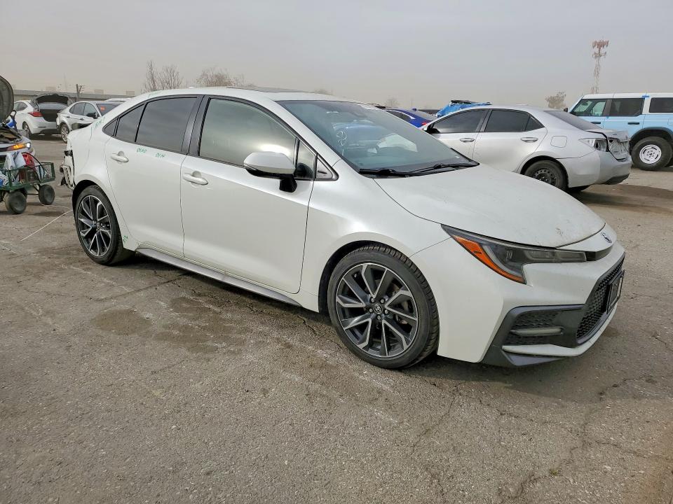 76768745 :رقم المزاد ، JTDP4MCE2MJ070777 vin ، 2021 Toyota Corolla مزاد بيع