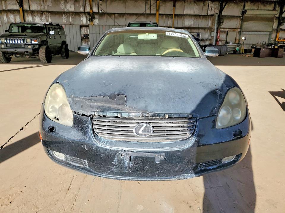 2002 Lexus Sc 430 მანქანა იყიდება აუქციონზე, vin: JTHFN48Y920005132, აუქციონის ნომერი: 77241385