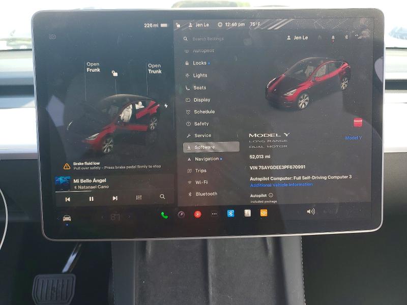 Продажа на аукционе авто 2023 Tesla Model Y, vin: 7SAYGDEE3PF670991, номер лота: 79268505